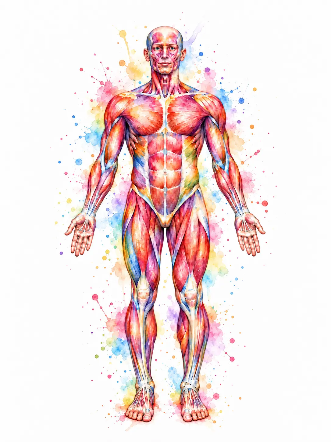 Illustrated front view of the human body with six numbered areas linking to Seabreeze condition pages.
